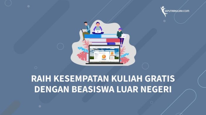 Informasi Beasiswa Kuliah Gratis Dalam dan Luar Negeri
