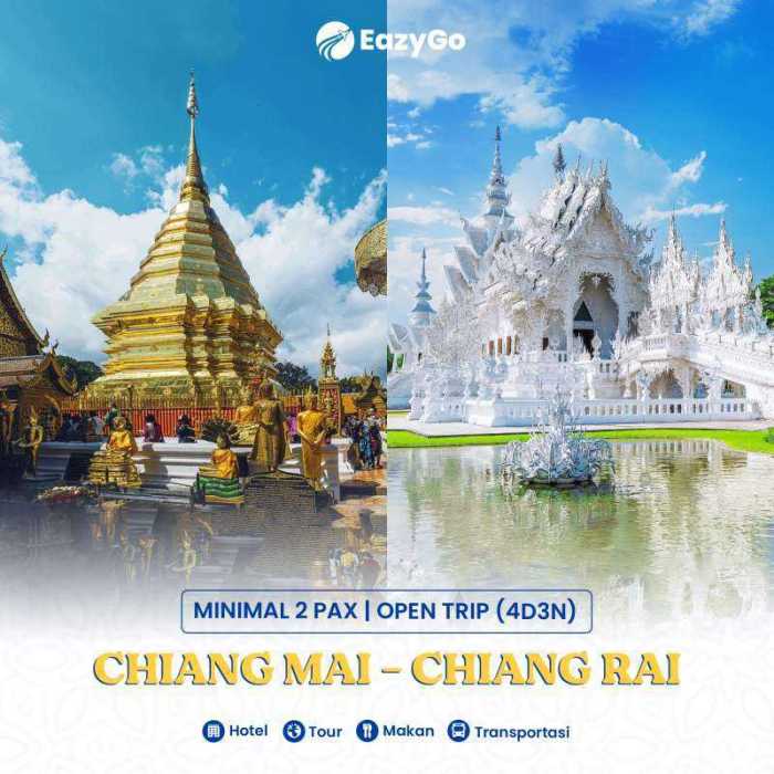 Itinerary 5 Hari ke Bangkok dan Chiang Mai