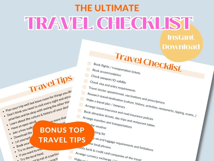 Travel Checklist yang Wajib Dibawa Setiap Perjalanan
